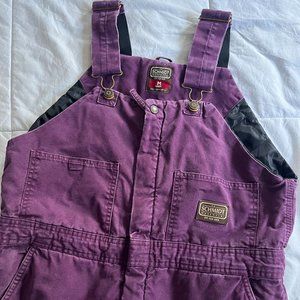 Quilt-lined Insulated Bib Overalls